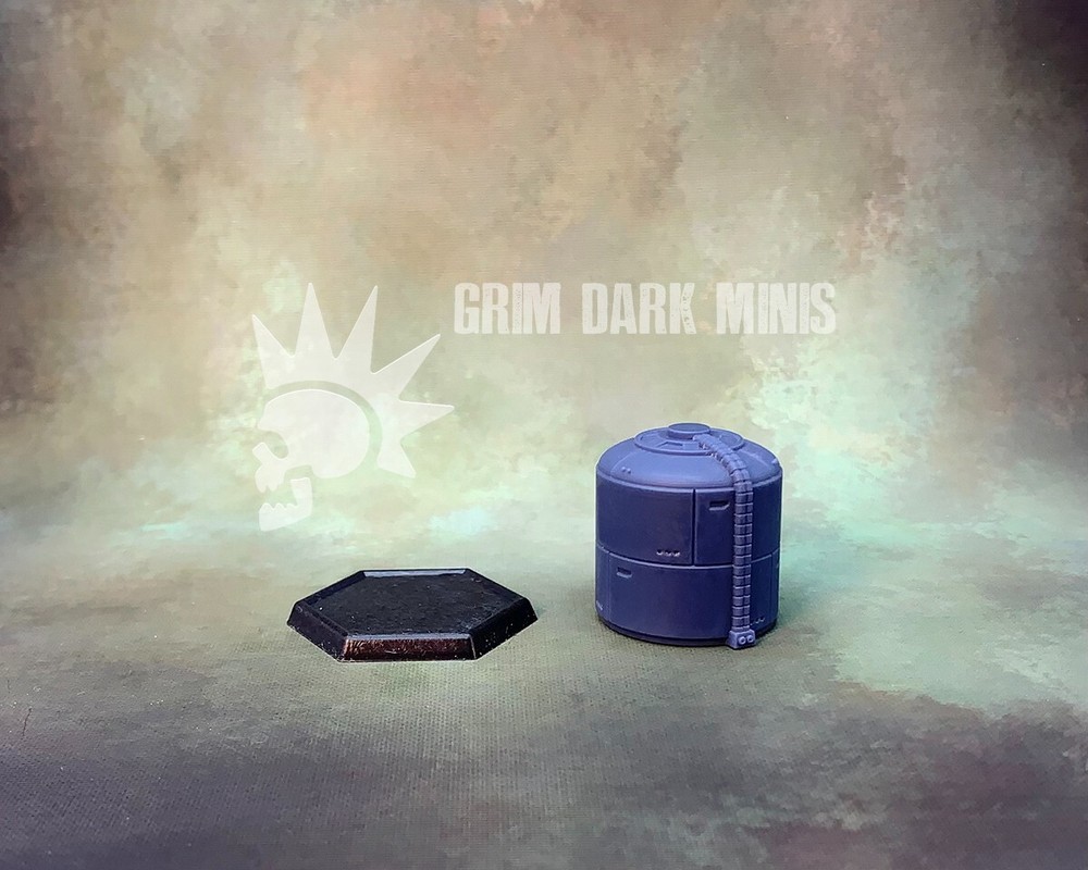 Battletech CGL Scale Terrain - Small Storage Tank