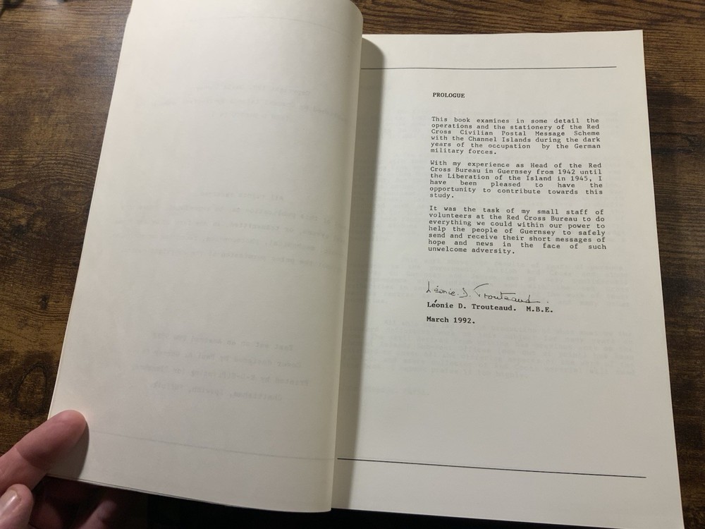 Red Cross Civilian Postal Message Scheme 1940-45 Postal History Paperback Book