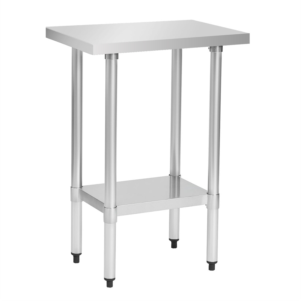 Stainless Steel Work Prep Table Station NSF Commercial Worktables Kitchen