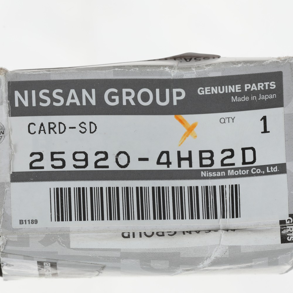 Genuine Infiniti Memory Card 25920-4HB2D