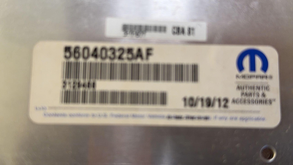RL040325AF Dodge Ram Van 2002 ecm ecu computer **REMAN**