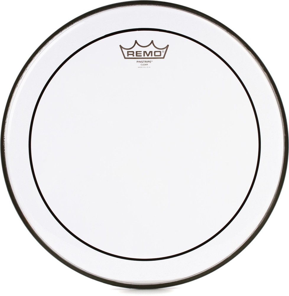Remo Pinstripe Clear Drumhead - 14 inch (5-pack) Bundle