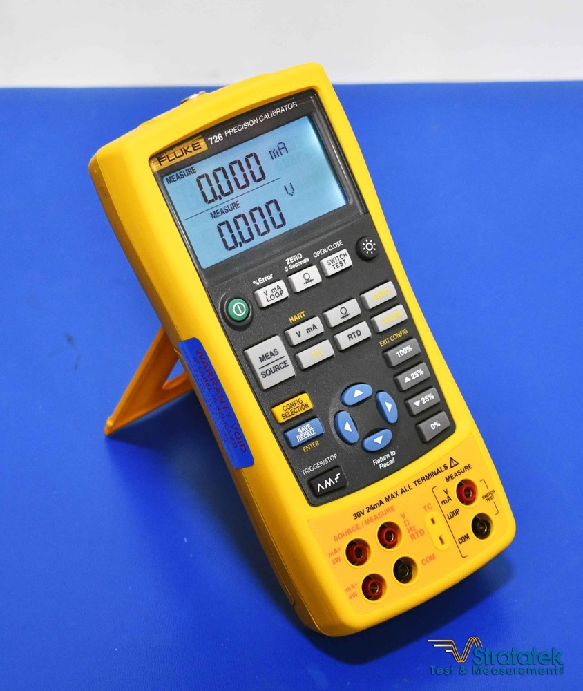 Fluke 726 Multifunction Process Precision Calibrator - NIST Calibrated with Data