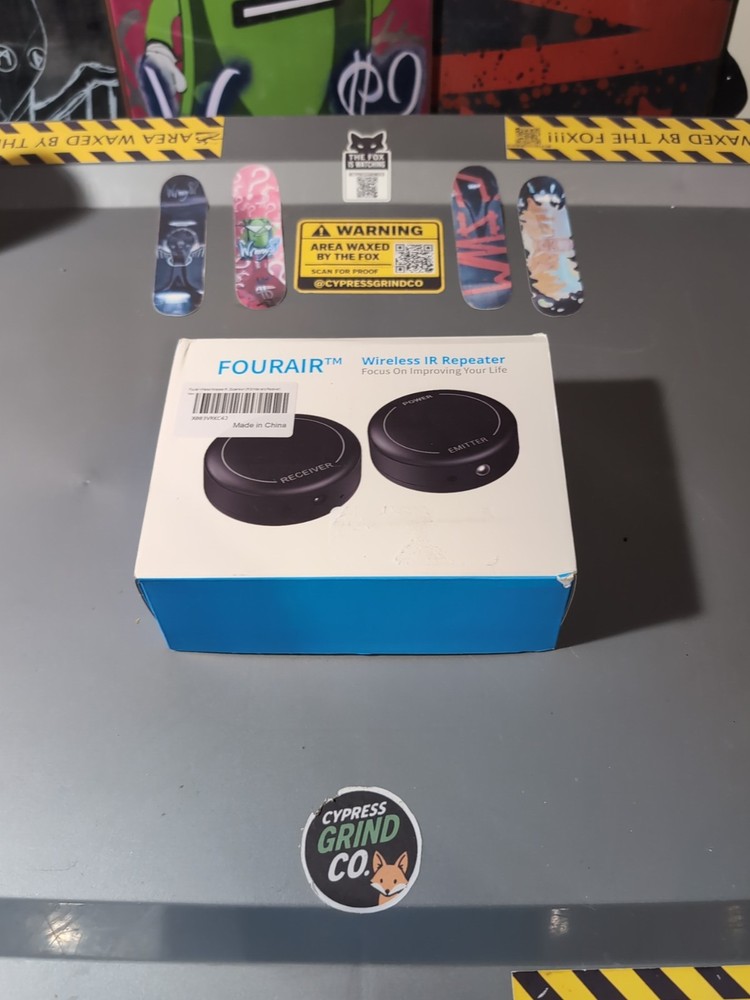 Fourair IR Repeater Kit Wireless Remote Control Extender 700ft Range