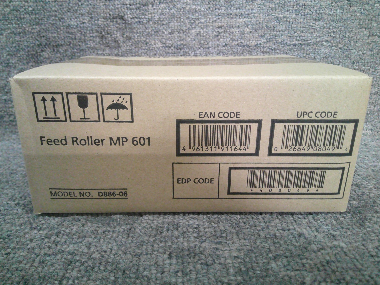 408049 D886-06 New! Genuine Ricoh Feed Roller Set - MP 601