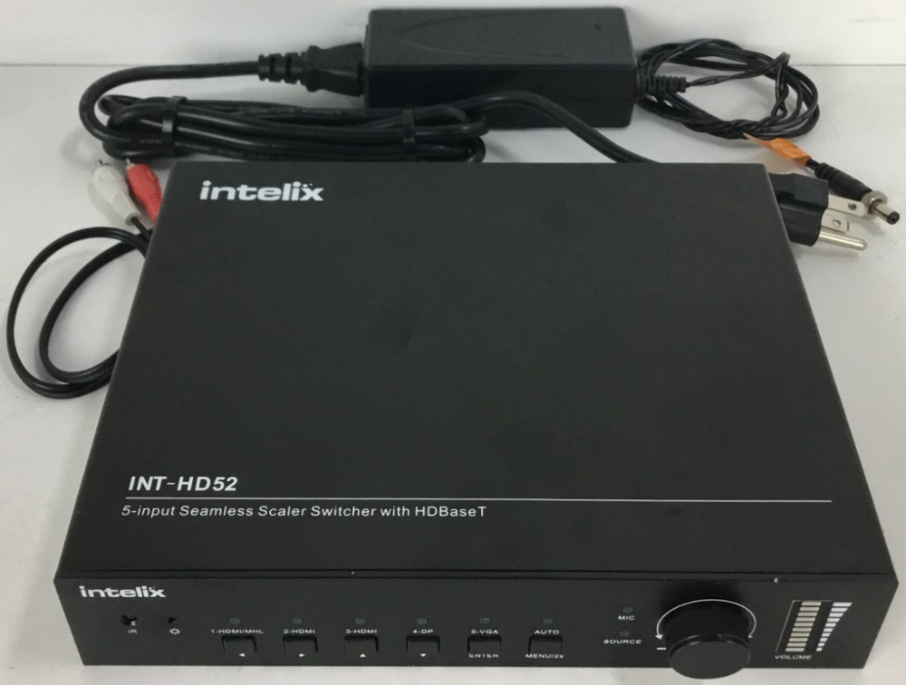 Intelix INT-HD52 5 Input Seamless Compact Auto Switcher Scaler