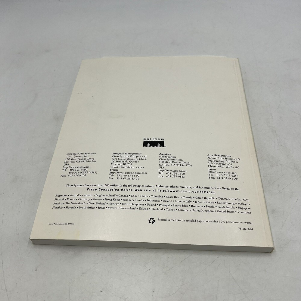 Cisco Broadband Operating System User’s Guide Manual 78-5803-01 1998