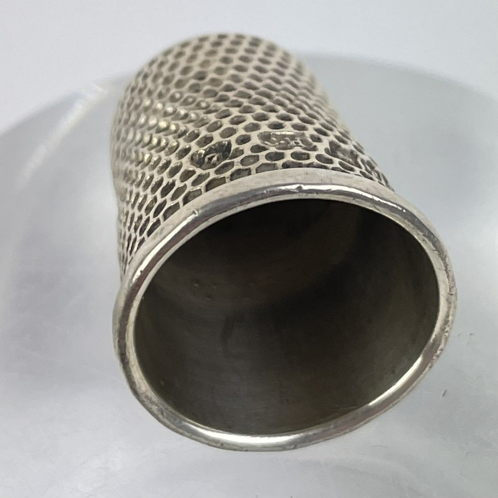 Antique Solid Silver Thimble Size 7 Charles Horner 2.2cm 5.7g