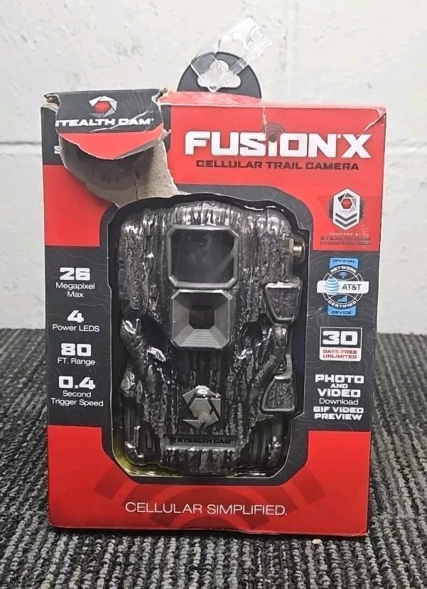 FusionX Stealth Cam STC-FATWX  Cellular Trail Camera