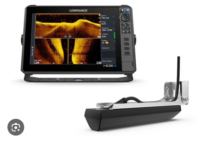 Lowrance Elite FS 10 Fishfinder Chartplotter Active Imaging 3 in 1 Transducer