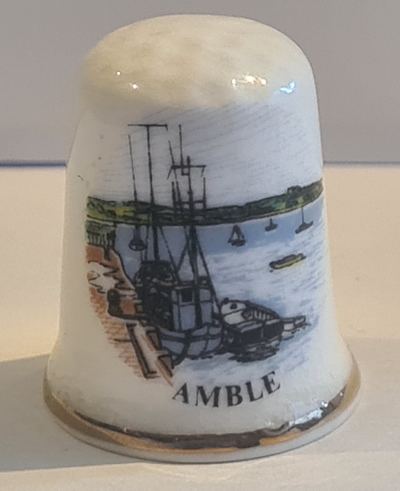 Amble Thimble Fine Bone China Thimble