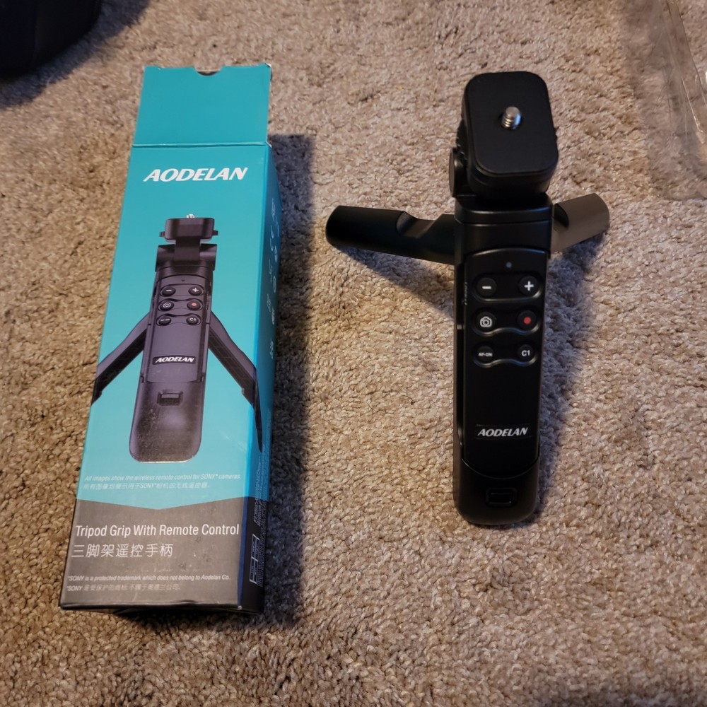 Aodelan - Tripod Grip With Remote Control For Sony