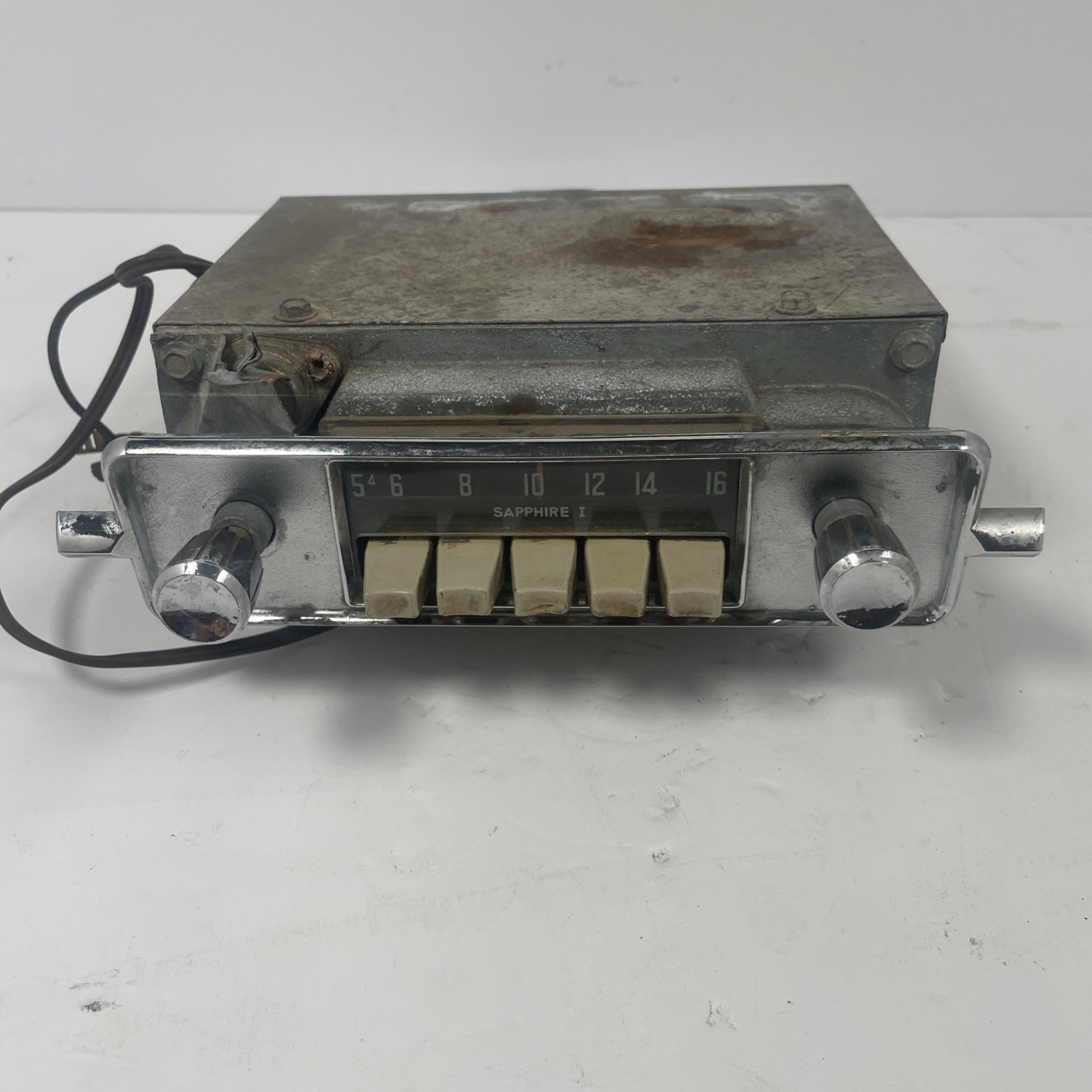 Vintage VW Bug Sapphire I AM Radio Volkswagen Not Tested 1966.