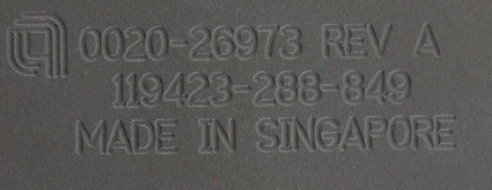 11462 APPLIED MATERIALS 8" TI SHUTTER DISK 0020-26973