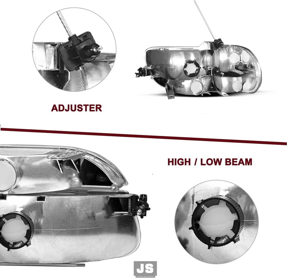Headlight Assembly Replacement for 95-01 Ford Explorer / 1997 Mercury Mountainee