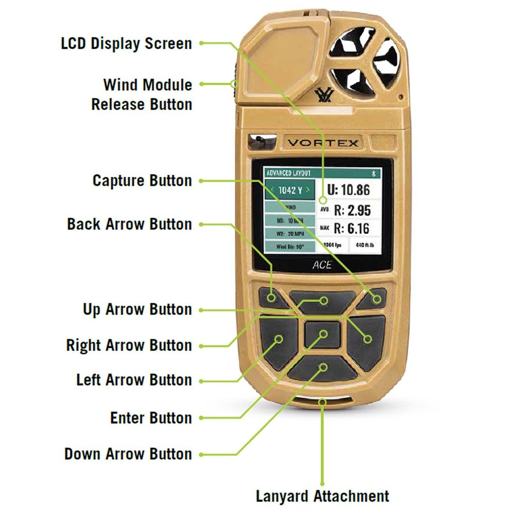 Vortex Ace Ballistic Weather Meter