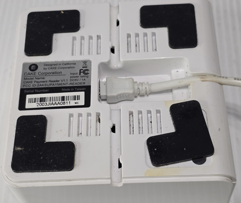 Cake Payment Reader POS V1.1 / DC5V / 1A & External Fax/Modem Adapter