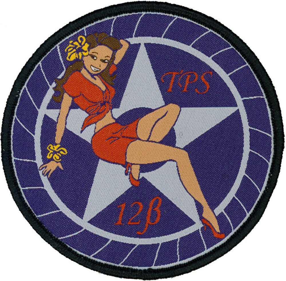 USAF TEST PILOT SCHOOL CLASS 2012 B  - GIRL  - PATCH