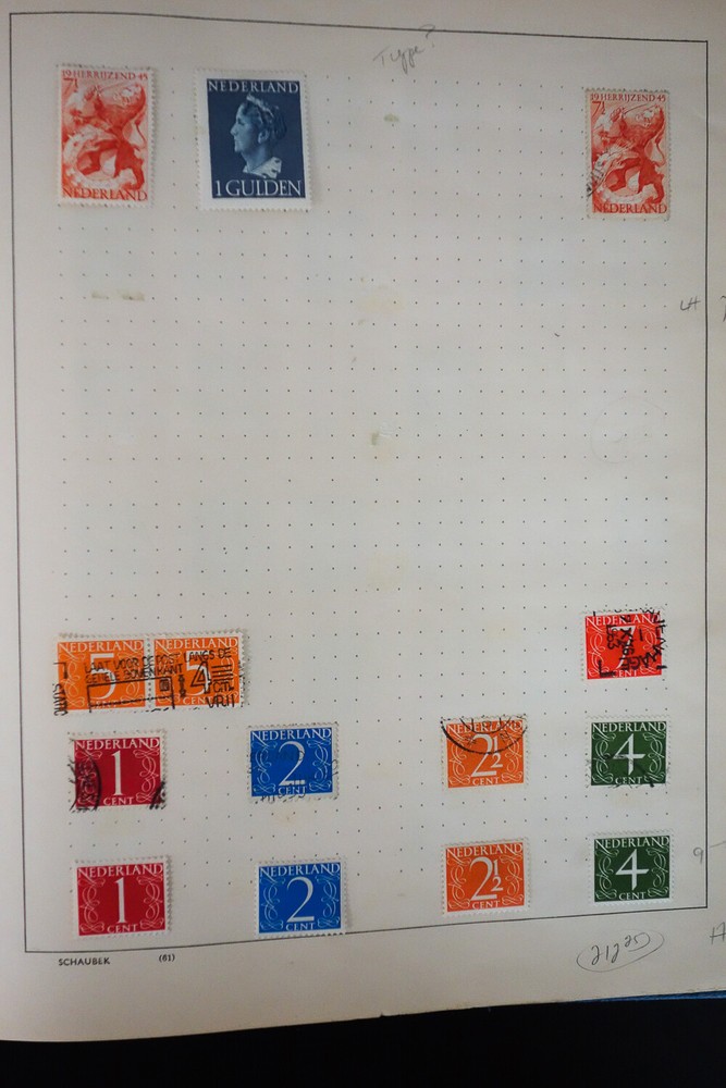 Netherlands Solid Early Stamp Collection
