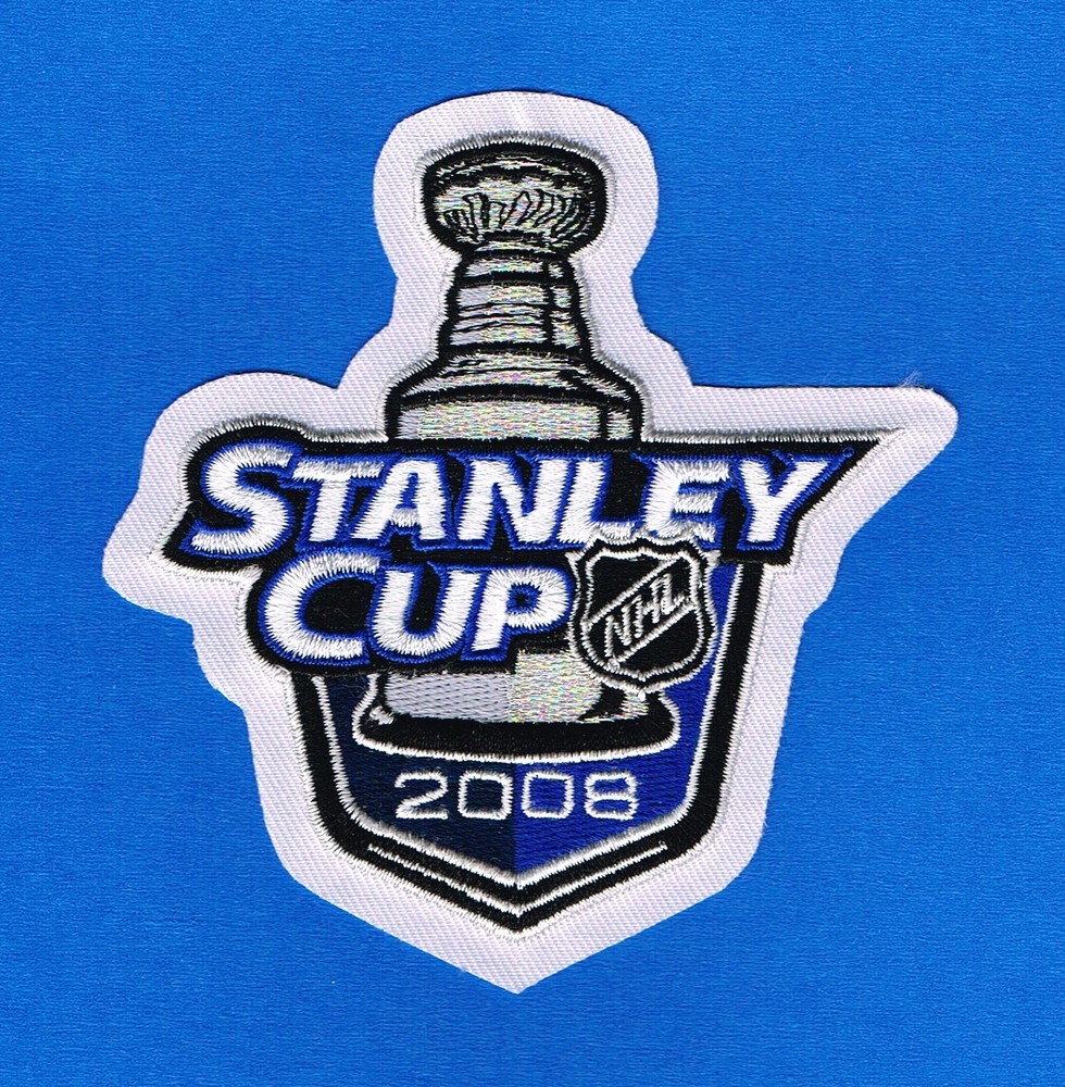 2008 Stanley Cup NHL Penguins Red Wings AUTHENTIC Patch