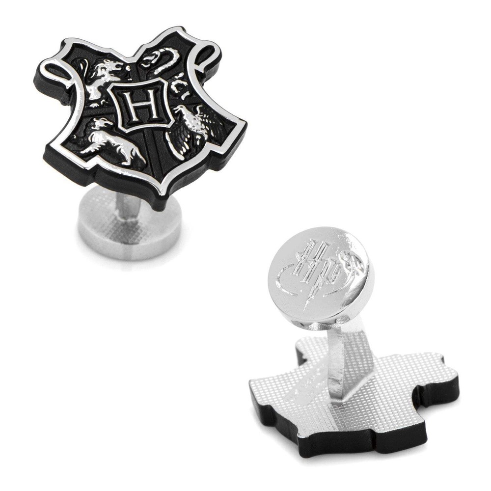 Harry Potter Hogwarts 3D Crest Cufflinks