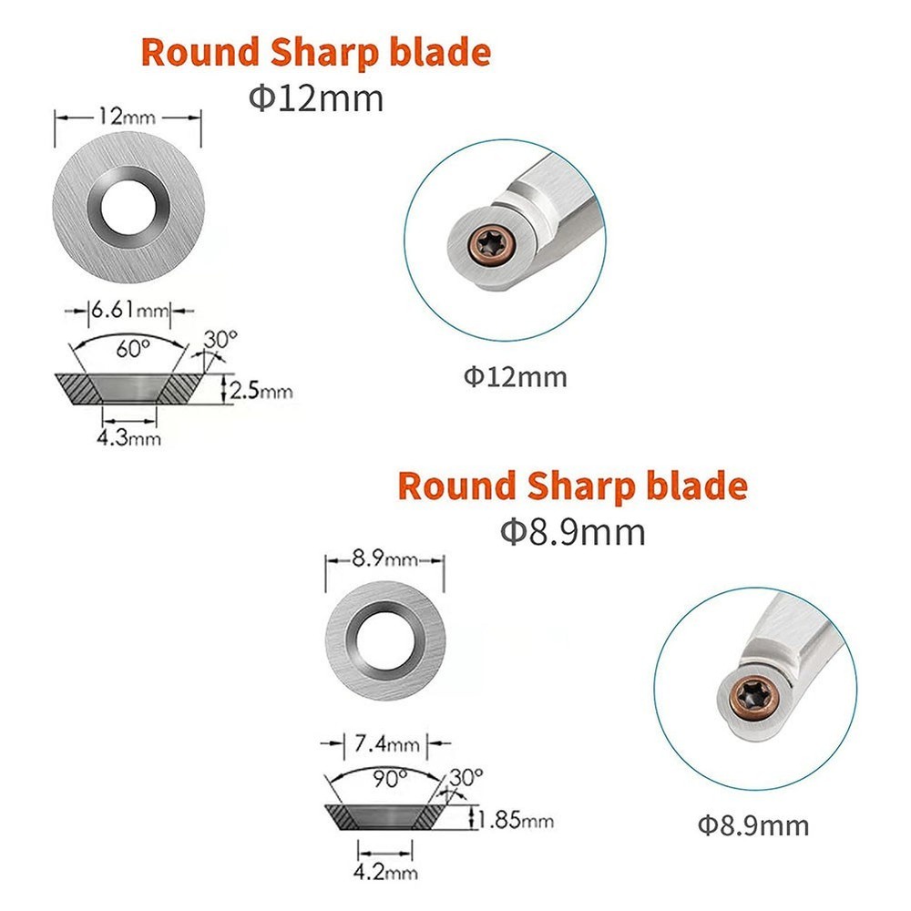 Easy To Replace Wood Lathe Inserts Lathe Tool Replacement Sturdy And Reliable