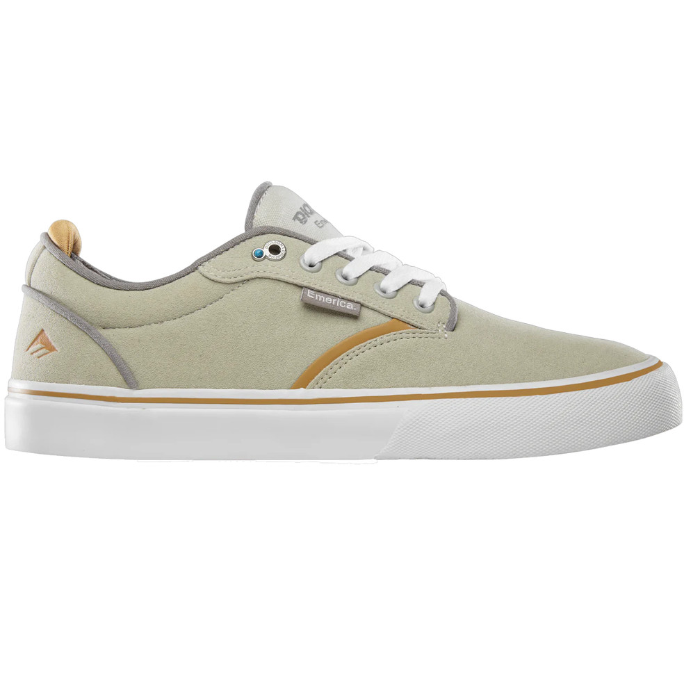 Emerica Dickson Skate Shoes Beige