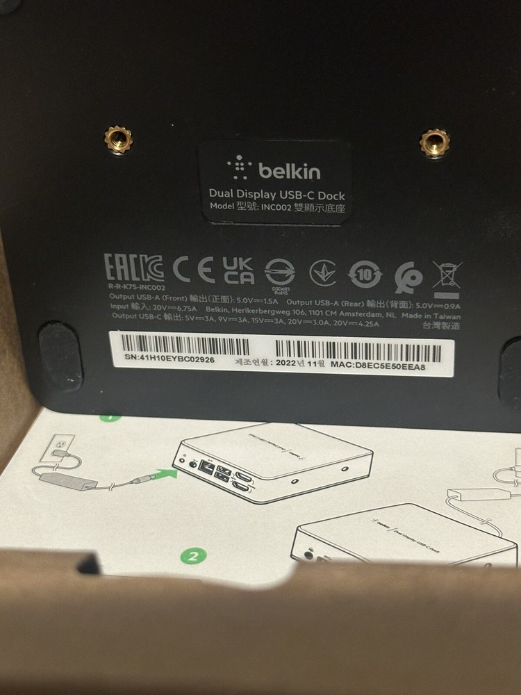 Belkin 4922EY Open Box