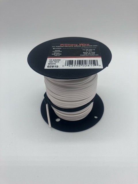 18 Gauge Primary Wire 100% Fine-Stranded Copper USA Made Lot NOT CCA