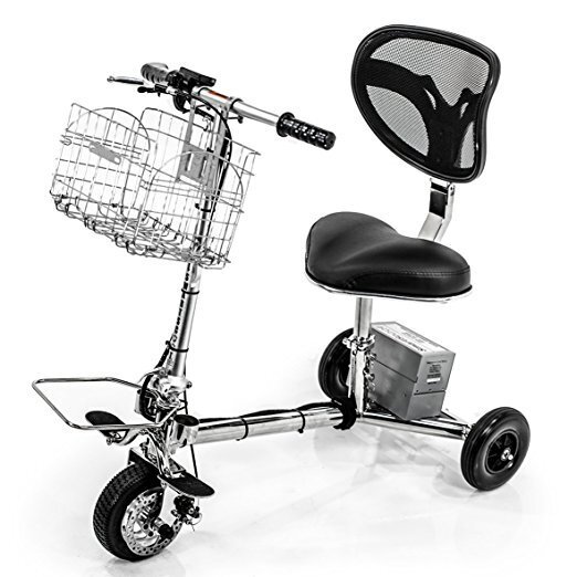 SmartScoot Lightweight FoldingMobility Scooter with Lithium Battery