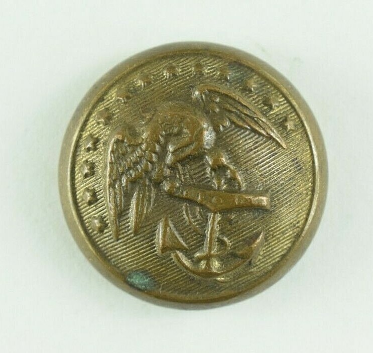 1870s-1880s U.S. Marine Corps Uniform Button H3CT