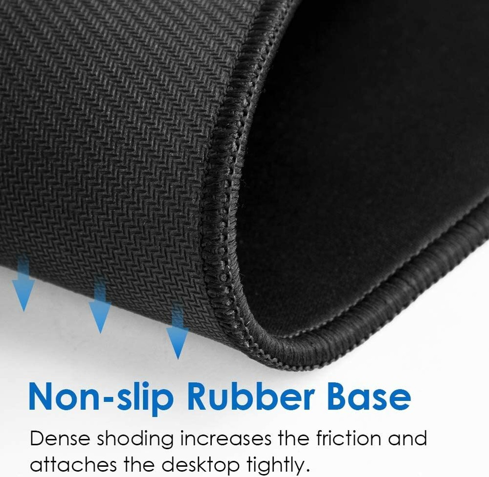 Gaming Mouse Mat Pad Non-Slip Rectangle Mousepad Designs For Computer PC Desk
