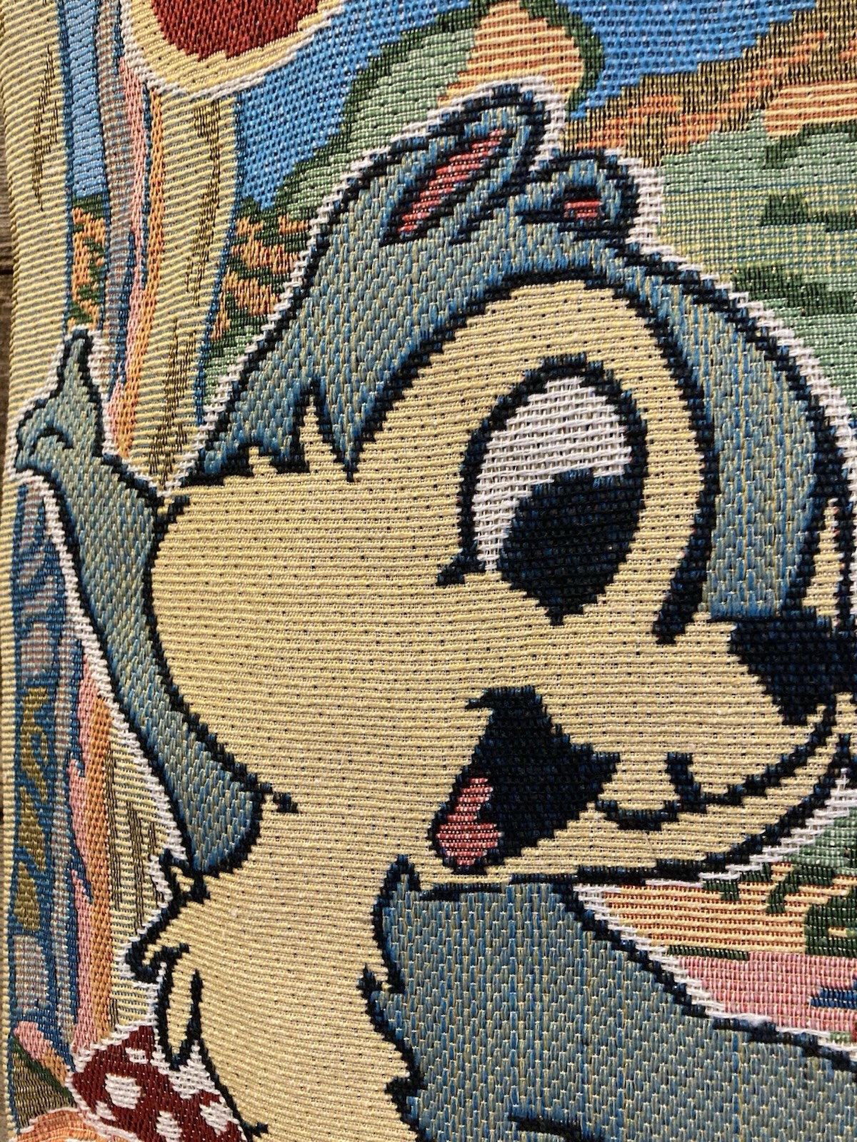 Chip 'n Dale Tote Bag Disney Embroidery Canvas Tote -NEW