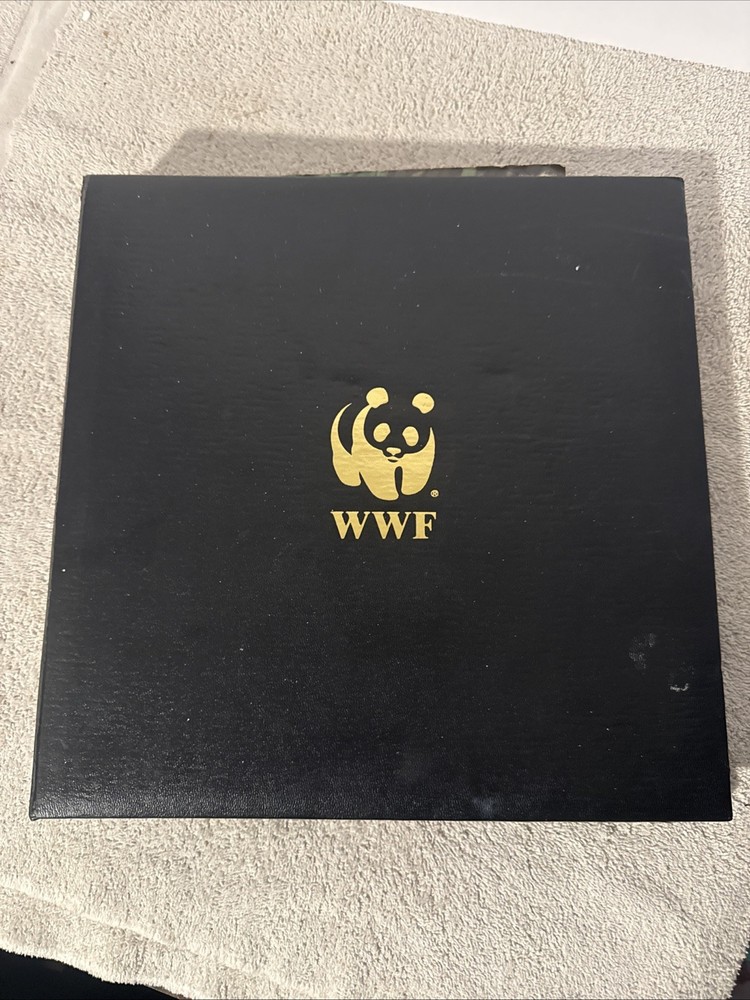 World Wildlife Fund Stamp Collection With Binder 34 Cards & Endangered Species