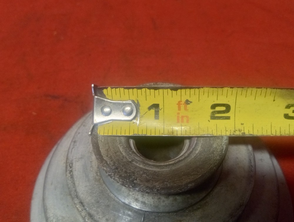 Vintage 4 Step Variable Speed Pulley 3/4” Bore. Drill Press Tiller Motor Engine