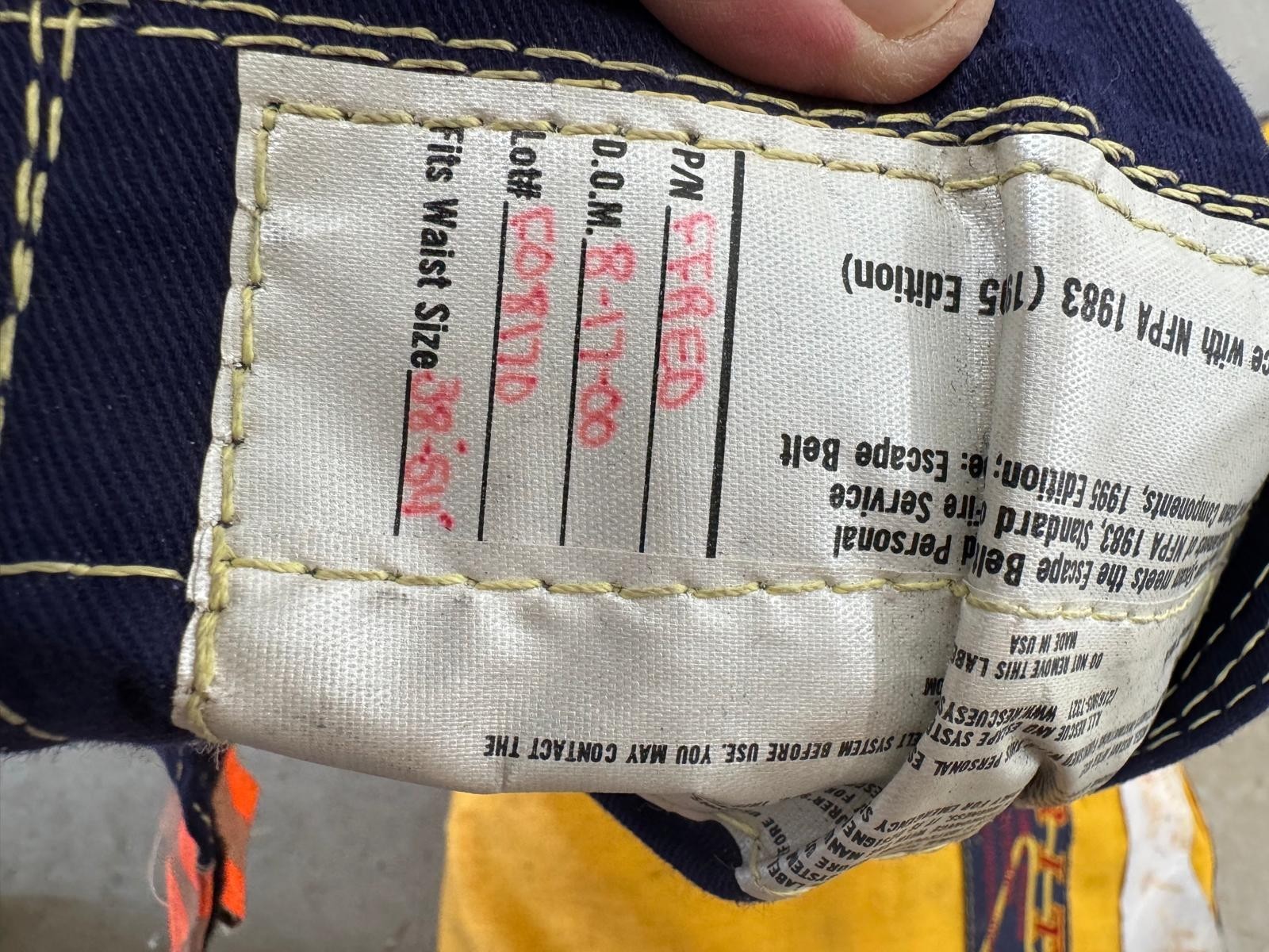 RIT (Rapid Intervention Team) Rescue Systems Escape ROPES "Lot"