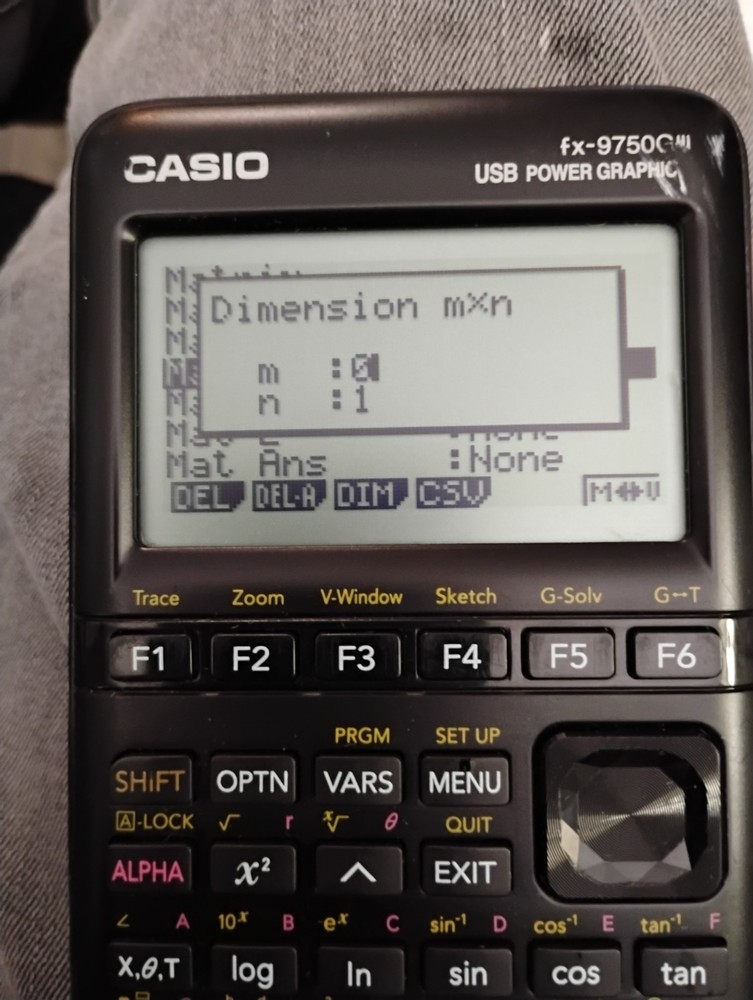 Casio FX-9750Glll Graphing Calculator, Natural Textbook Display, Black TESTED