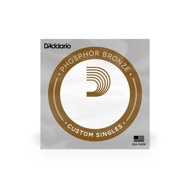 Single String .032 Phosphor Bronze Wound Acoustic Guitar String D'Addario PB032