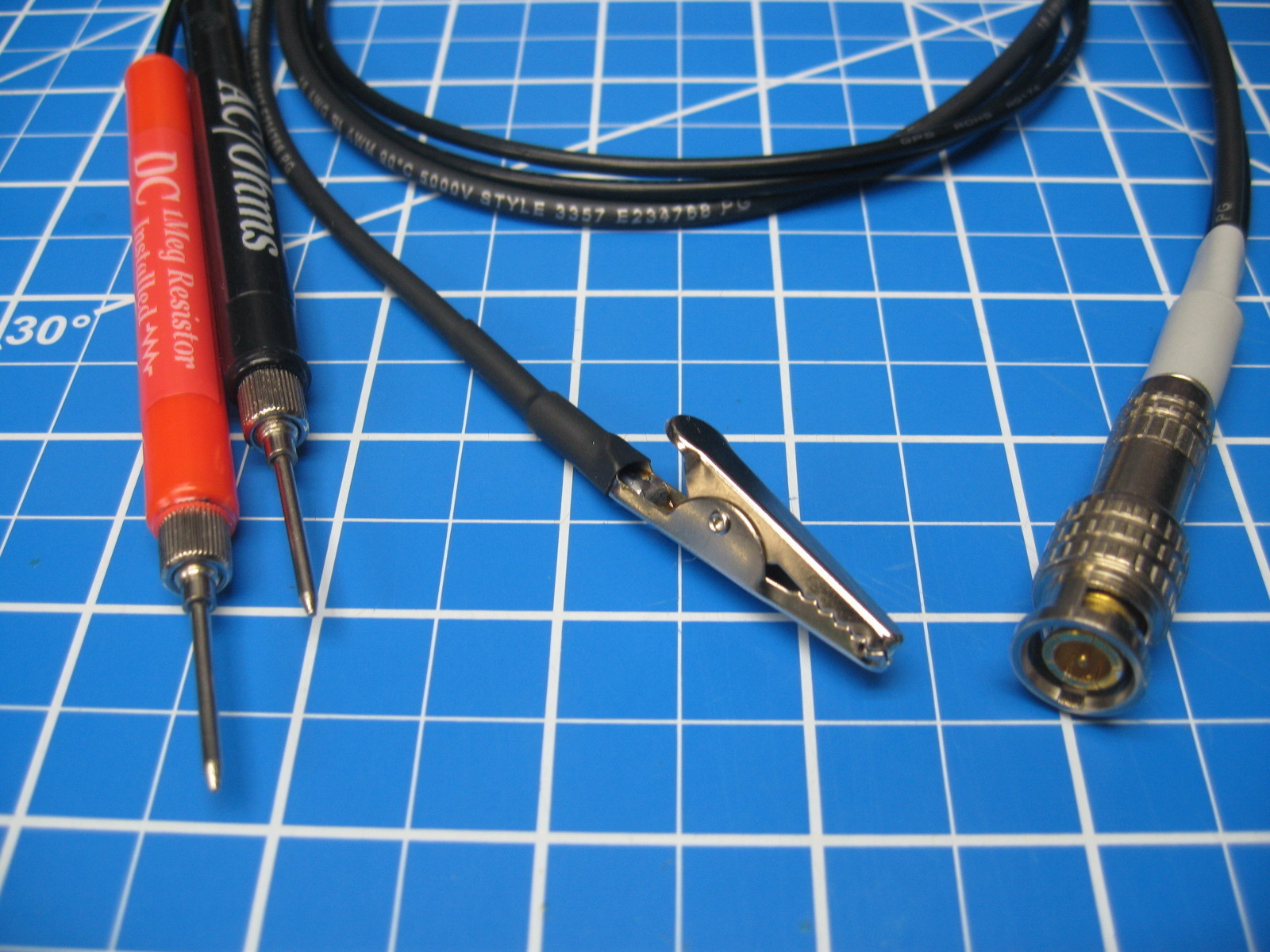 Custom Test Probe - Assembled - Simpson 313 FET VOM/Solid State VTVM