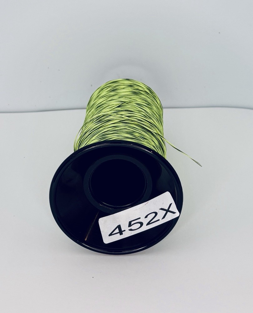BCY 452X Bowstring Material 1/4 lb Partial spool 3.1oz. Flo. Yellow/ Black