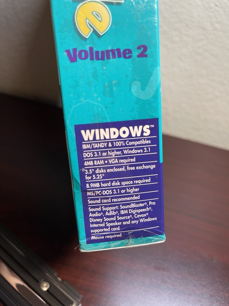 Rusty & Rosy: Read With Me, Volume 2 educational software Big Box Sealed 3.5”