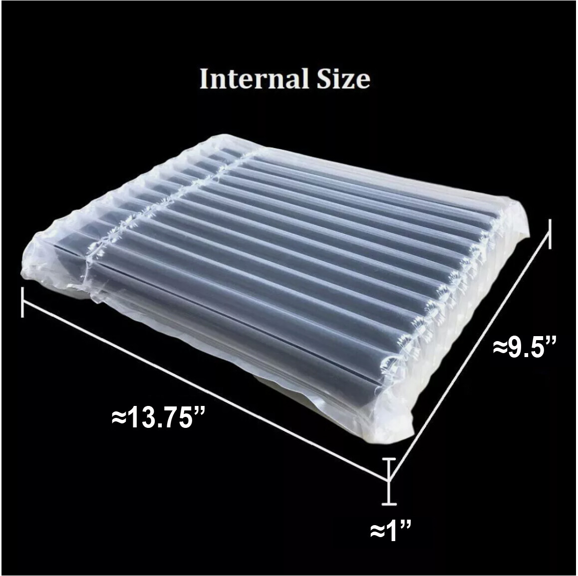 (25 Pack) Inflatable 14 - 15 Inches Laptop Protective Air Bubble Column Bag