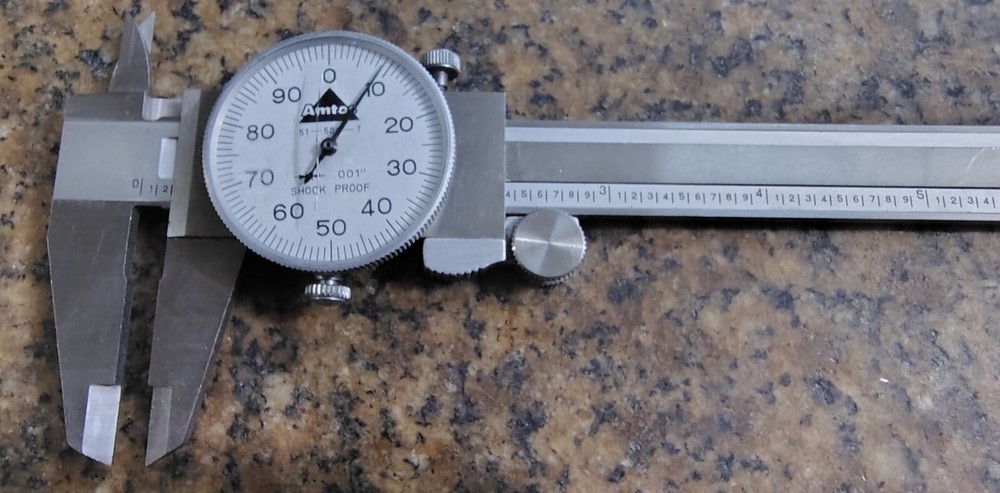 🗽AMTOS 6" DIAL CALIPER