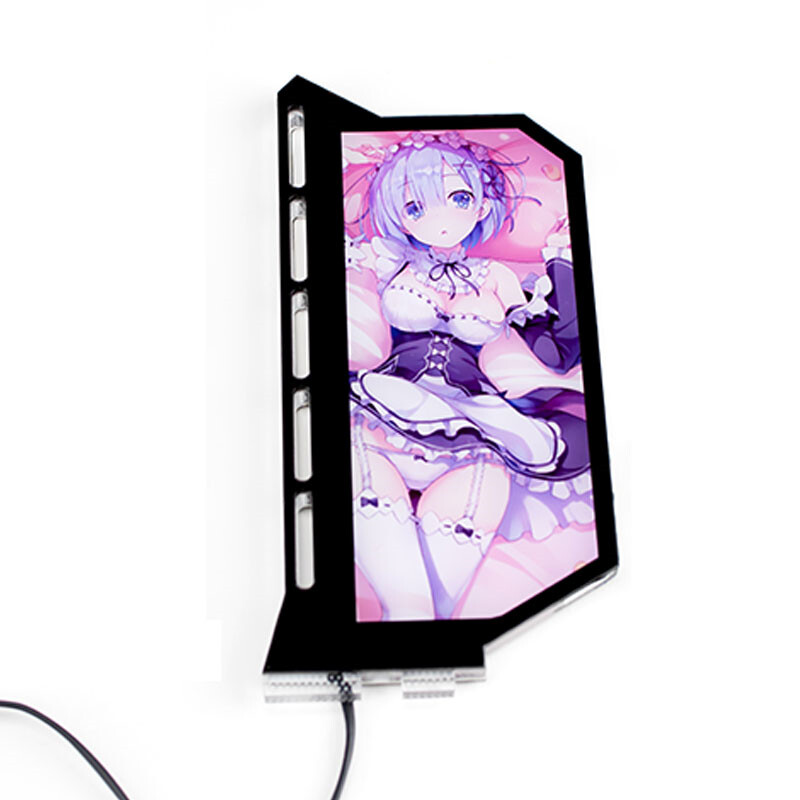 GPU Card Stand Anime Light Board For Computer Graphics Card Bracket Custom Made