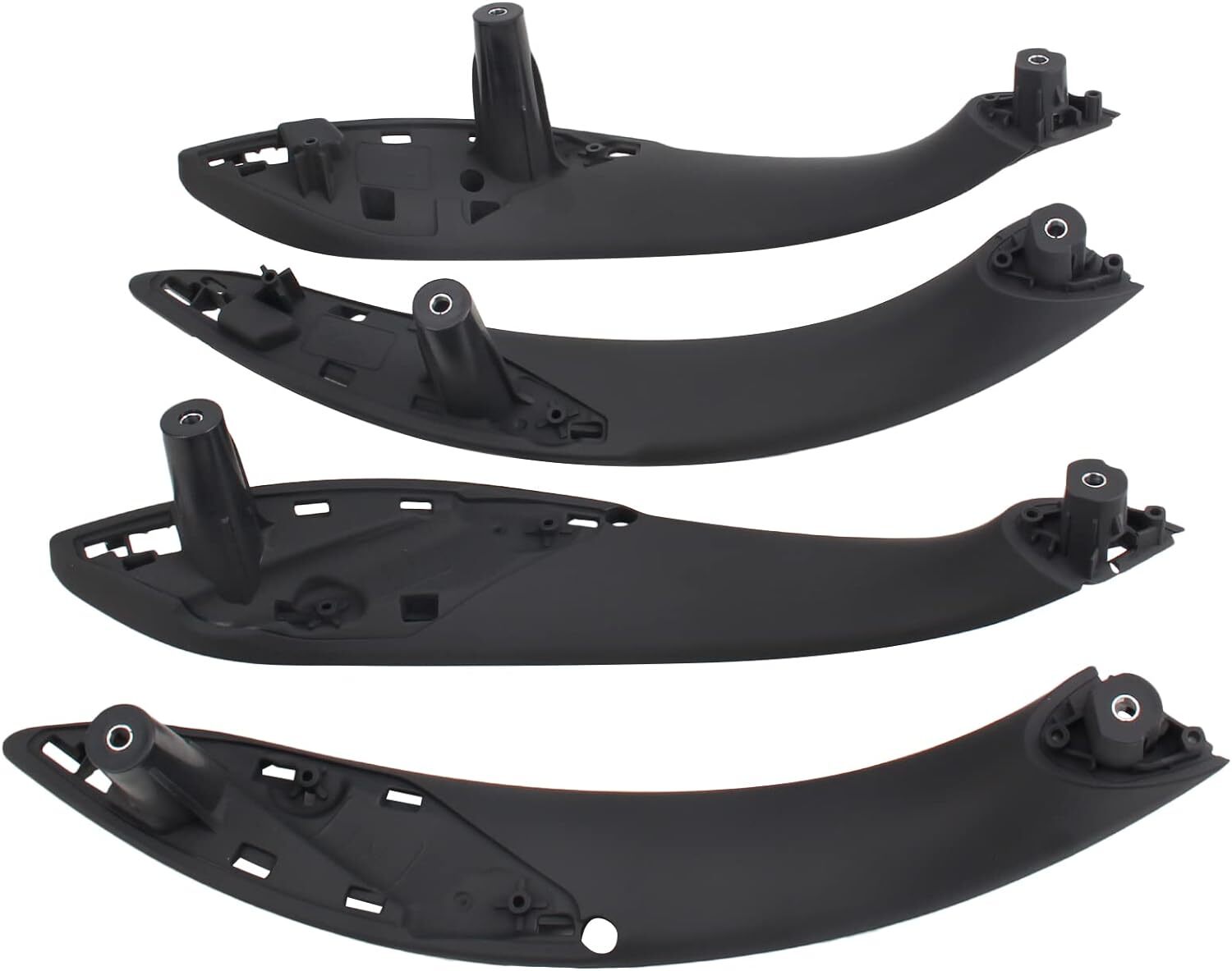 4 Pcs For BMW F30 F80 F31 Front Left & Right Inner Trim Door Pull Handle Black