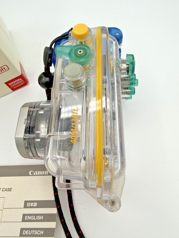 Cannon Digital Camera Clear Waterproof Case WP-DC17 40m /130ft