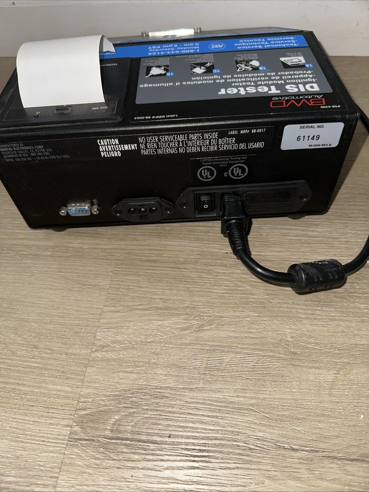 BWD DIS Ignition Module Tester IMT201 for DIS Modules With 32 Harnesses.