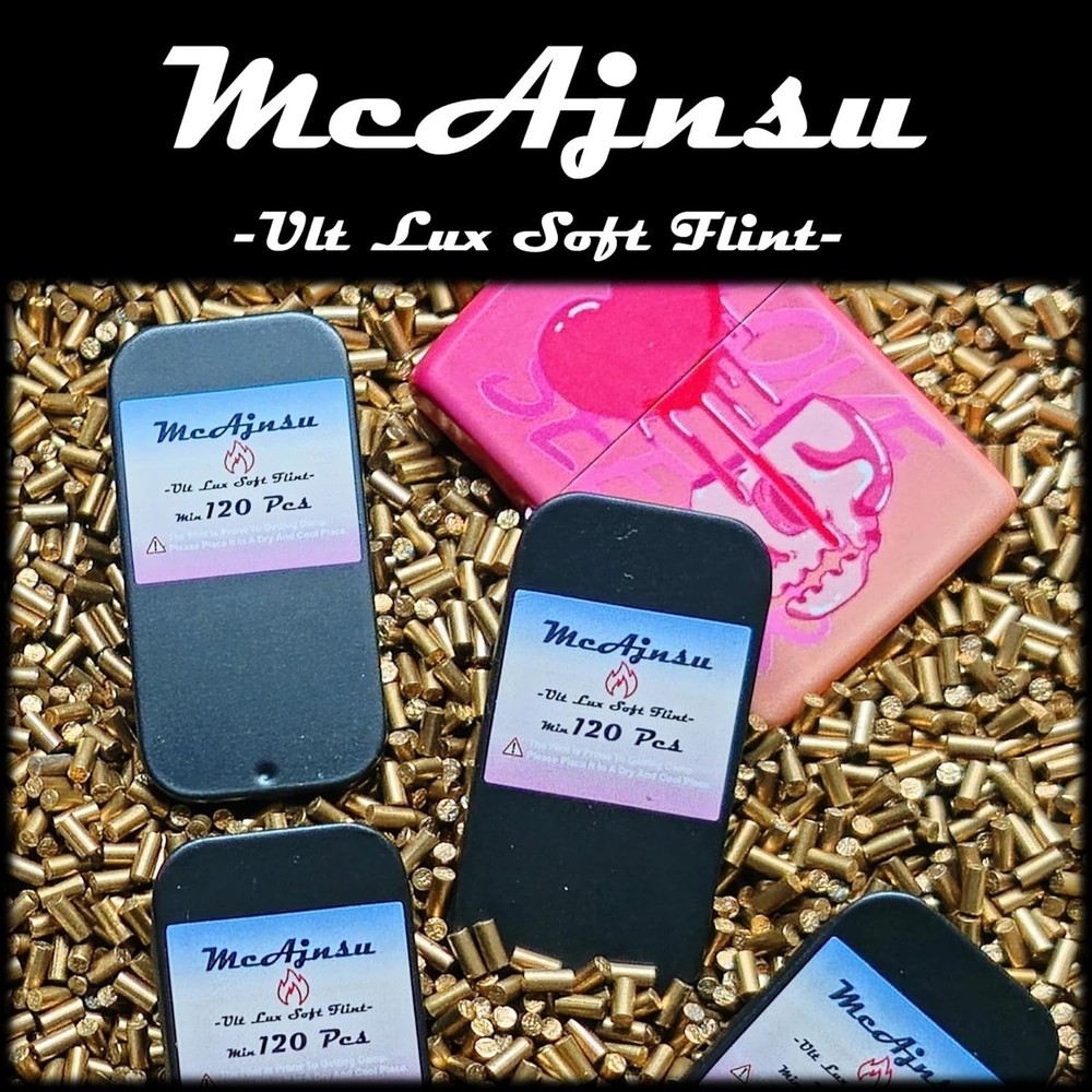 120Pcs Premium Lighter Flints | Universal Refills for reusable lighter Clipper &