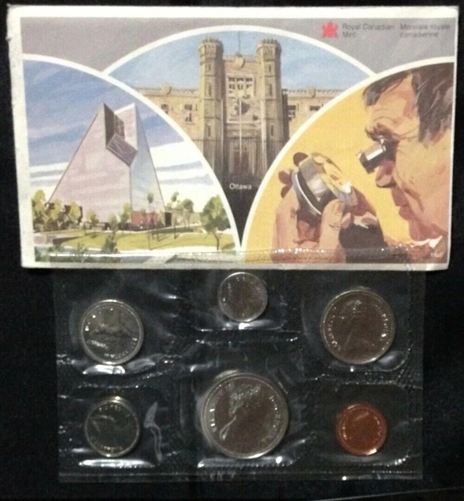 1982 Canada Prooflike Mint Set, Mint Sealed, COA