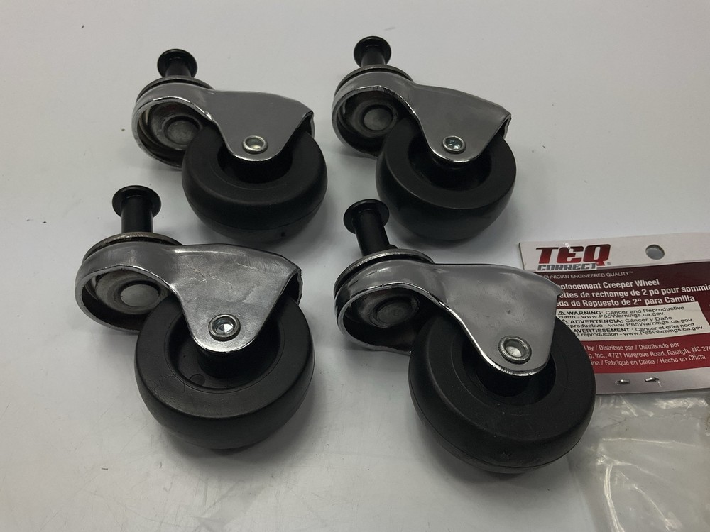 (4) TEQ 30005PV Creeper  2" Replacement Wheels